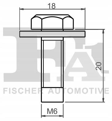 фото №2, Fa1 21-70001.5 clip, планка защитная