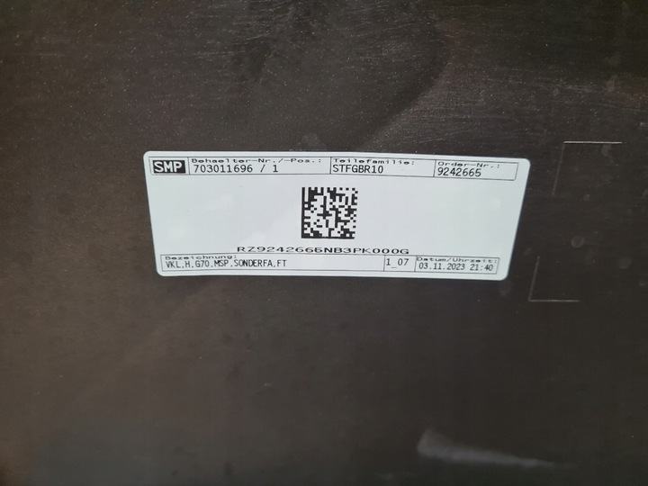 фото №8, Bmw 7 g70 бампер зад задний 6pdc м-пакет p93