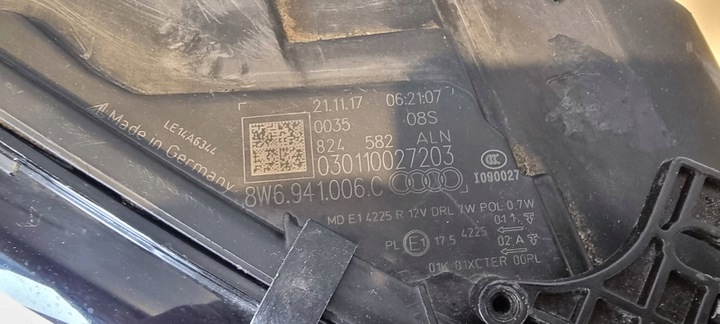 фото №14, Лампа bi-xenon перед ліва права audi a5 8w6 '16-'20