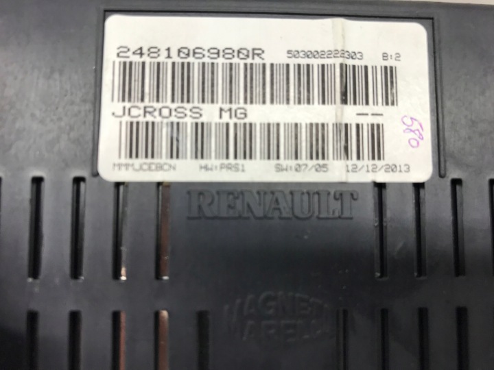 фото №8, Панель приладів renault scenic iii 09-16 248106980r європа