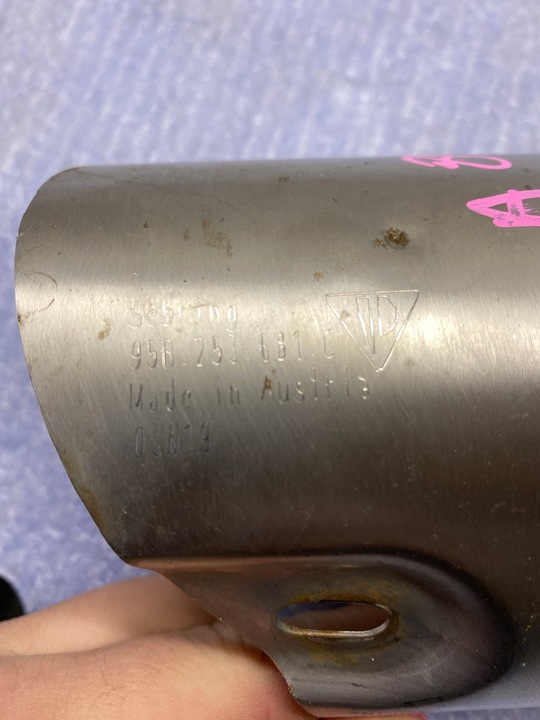 фото №10, Наконечник вихлоп ліва porsche macan 95b253681c