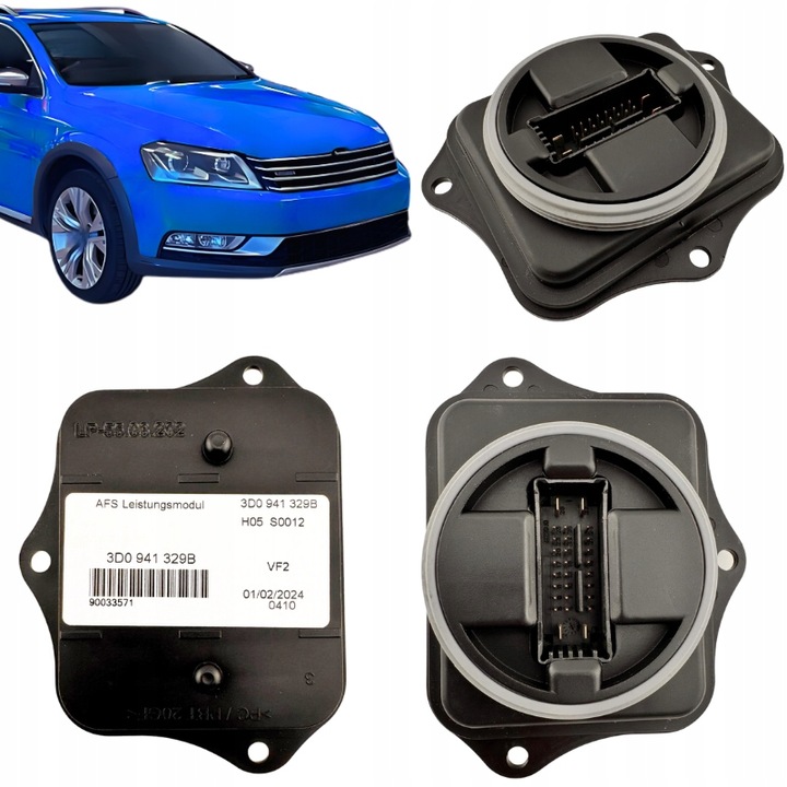 фото №1, Модуль блок управления поворота лампа afs do vw golf 7 passat b7 audi q5 3d0941329b