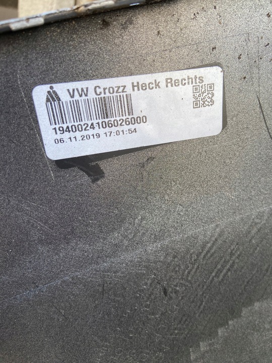 фото №7, Volkswagen gd id.4 id4 бампер зад задній 11a807984