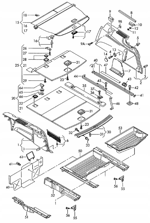 фото №13, Audi q7 4l0863555c шина крепежная багажника левая