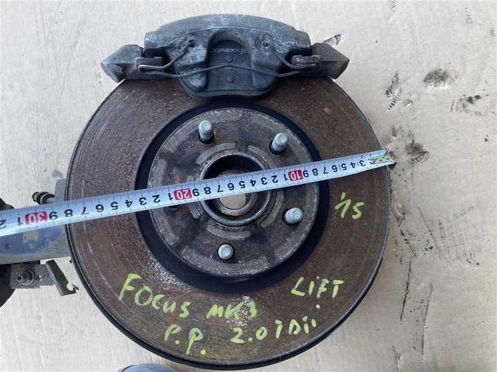 фото №10, Mcperson поворотный кулак правые перед c-max mk2 2.0 tdci ford focus mk3 рестайлинг