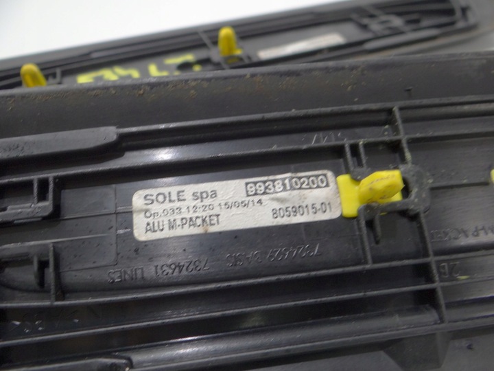 фото №10, Накладки накладки пороговые комплект bmw f34 gt 8051037 8059015