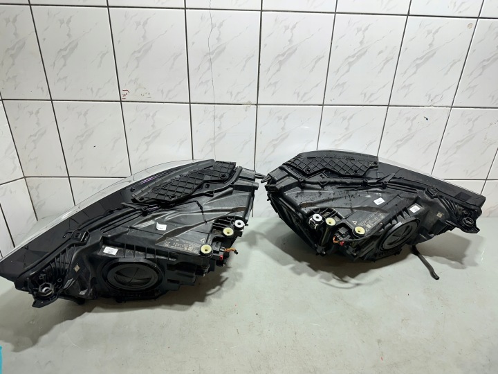 фото №9, Audi q3 ii 83a 83f лампы передние полный led 83a941034 83a941033 комплектные w1