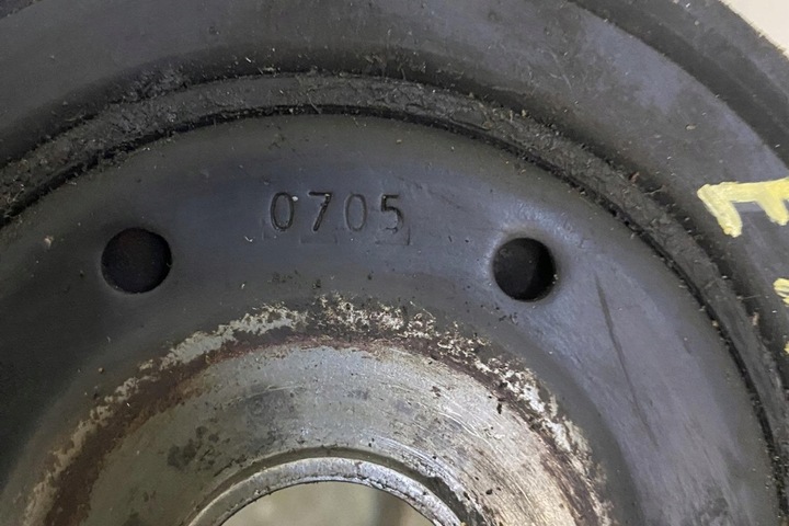 фото №1, Колесо ременное вала коленчатого peugeot 307 cc 3b e1406 дизель 2008