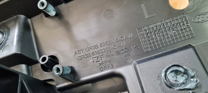 фото №11, Mustang vi рестайлінг gt захист сидіння ліва лівий перед fr3b-6362185-be