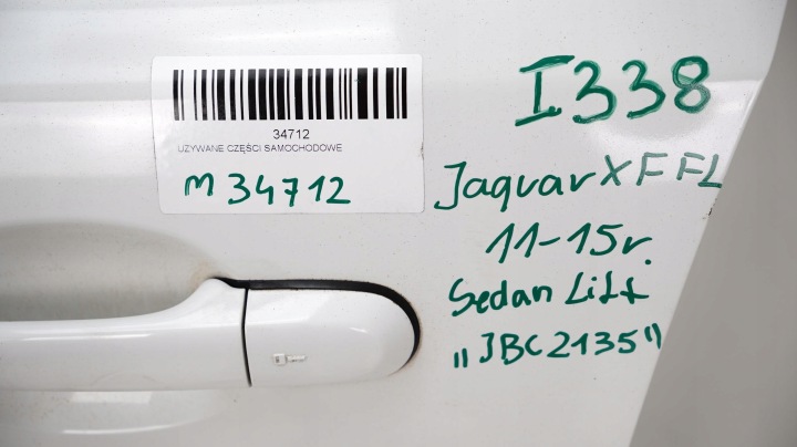 фото №14, Двери левые перед передние jaguar xf рестайлинг 11-15r jbc2135