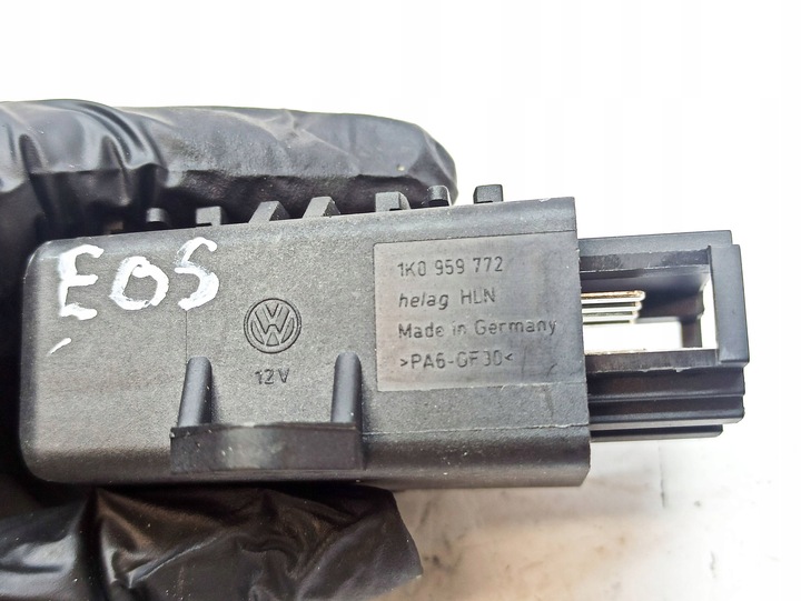 фото №15, Volkswagen eos 2010 перед сторона левая модуль / реле подогрева сиденье