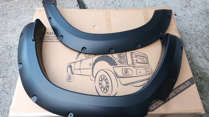 фото №7, Dodge ram v 2019- накладка накладки планка крила комплект з otw off дорога