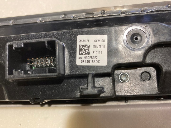 фото №8, Peugeot 3008 ii 5008 ii панель перемикач 98249153dx