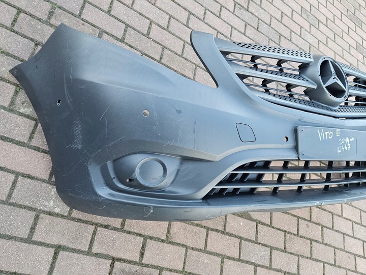 фото №12, Mercedes vito w447 14-19 бампер переднее перед