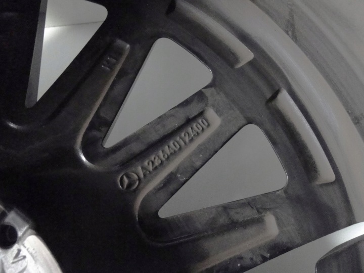 фото №14, Mercedes cle 236 c236 алюминиевый диск диск задняя 20 9j et 60.5 5x112 a2364012400