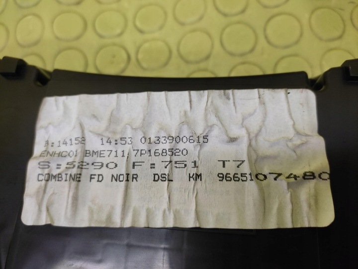 фото №6, Peugeot 308 1.6 hdi спідометр  zeg 9665107480