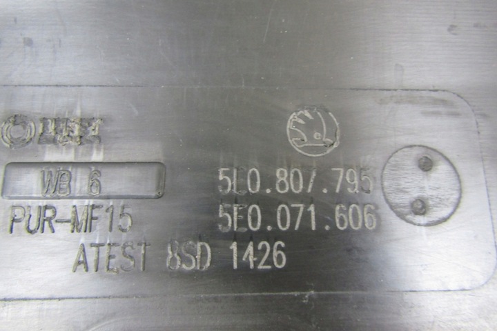 фото №7, Спойлер накладка перед skoda octavia 3 sport 13-16