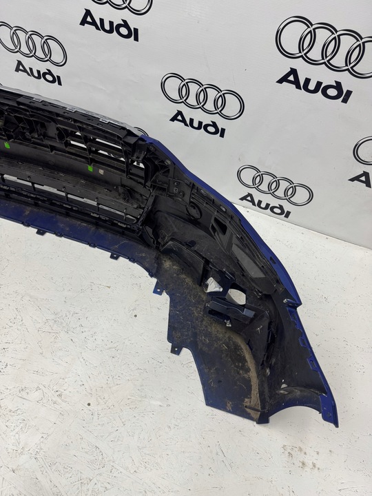 фото №10, Audi a6 c7 4g рестайлинг 2015-2018 бампер переднее s-line 4x pdc омыватель оригинал.