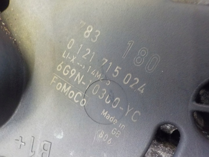 фото №5, Freelander ii 2.2 td4 08r 160km 224dt генератор 6g9n-10300-yc 0121715024
