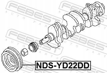 фото №3, Колесо пасове nds-yd22dd febest nissan almera