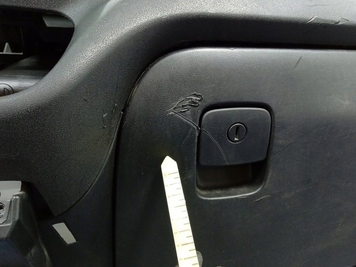 фото №4, Fiat doblo ii рестайлінг панель роздавальна консоль eu