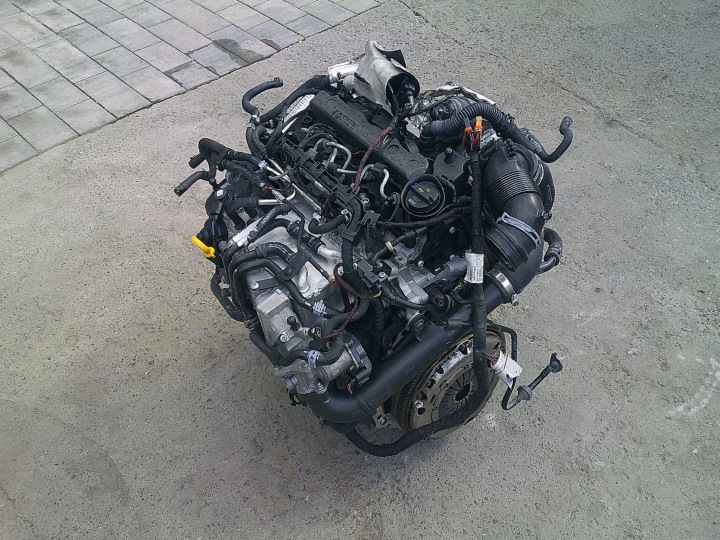 фото №7, Двигатель комплектный cxx vw audi seat skosda 1.6 tdi 130tys.km