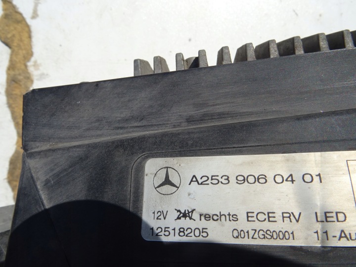 фото №12, Mercedes glc x253 лампи фара ліва a2539060301 права a2539060401 ils