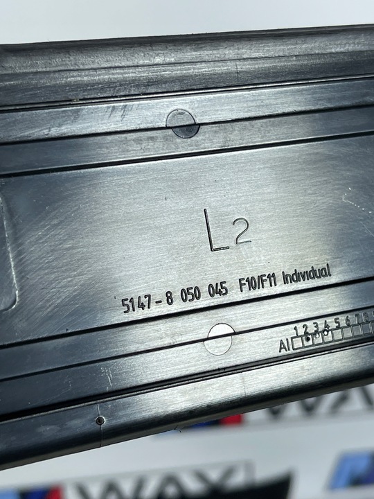 фото №8, Bmw f10 active гібрид 5 планки порогові накладки комплект перед зад