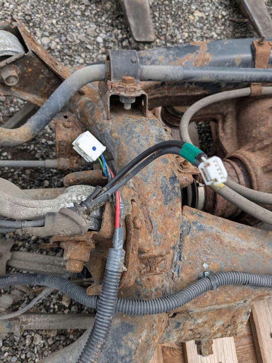 фото №9, Комплектна вісь підрамник підвішування балка зад lexus ls iv ls460 4.6 v8 06-13r