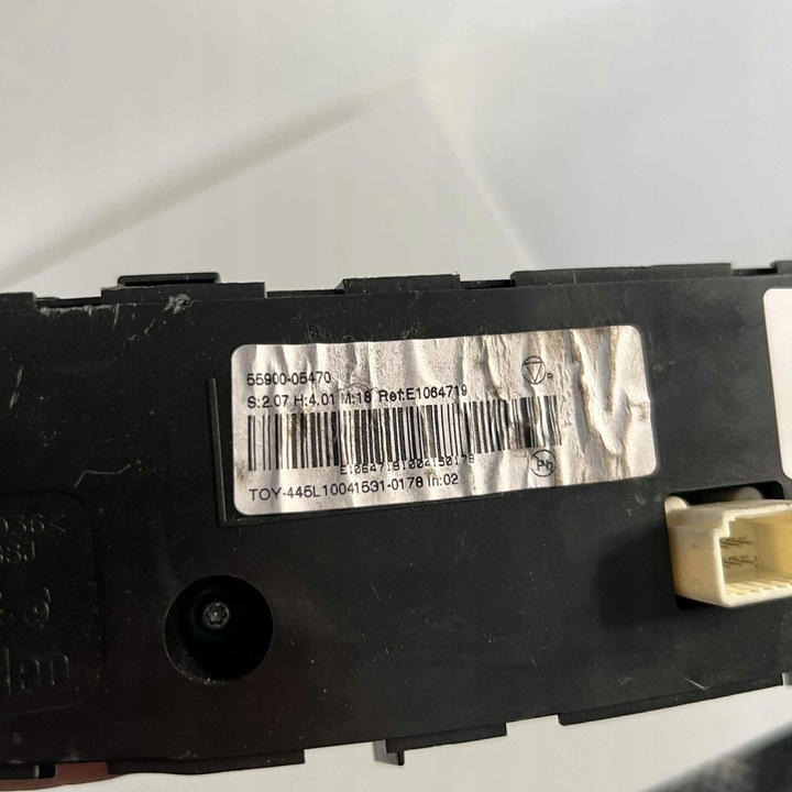 фото №12, Панель кондиціонера toyota avensis t27 5590005470