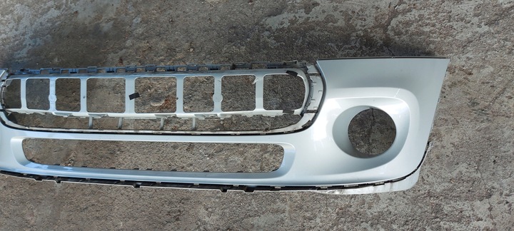 фото №3, Mini cooper one f56 бампер перед білий срібний