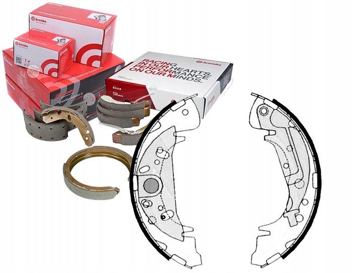 фото №1, Brembo s 11 504 набір гальмівна колодка гальмівних