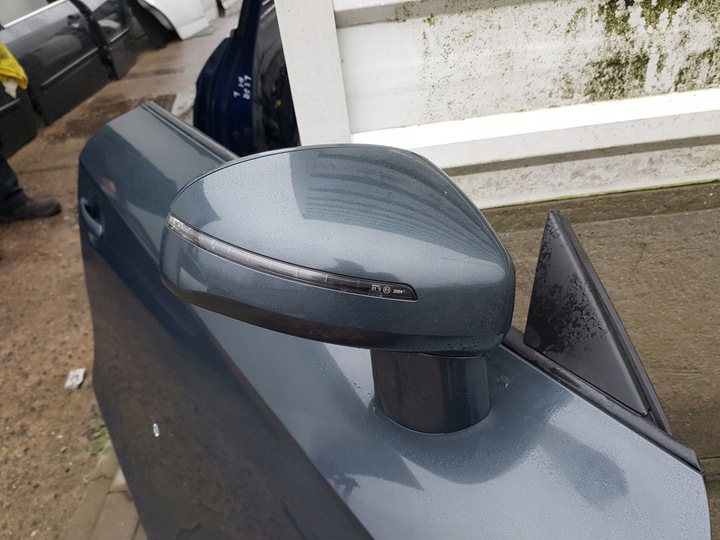 фото №6, Audi tt 8j 06-12r двері праві lz7h дзеркало