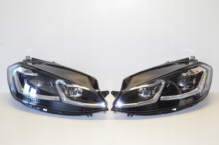 фото №11, Vw golf 7 перед капот радиатор лампы крыло lc9x