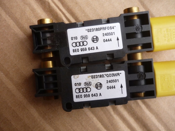 фото №12, Комплект датчиков + датчик + подушка audi a4 b6 b7