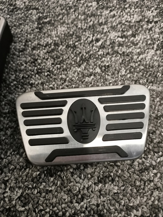 фото №7, Накладки алюминий na педали maserati ghibli