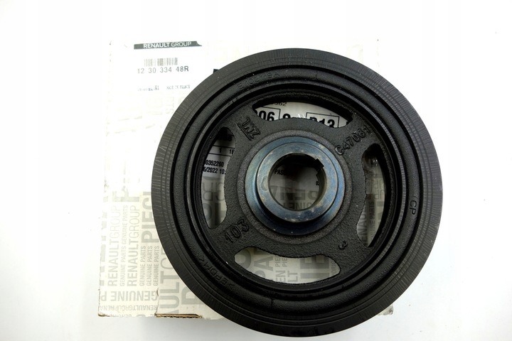 фото №1, Колесо ременное вала dacia duster lodgy 1.2 tce оригинал 123033448r