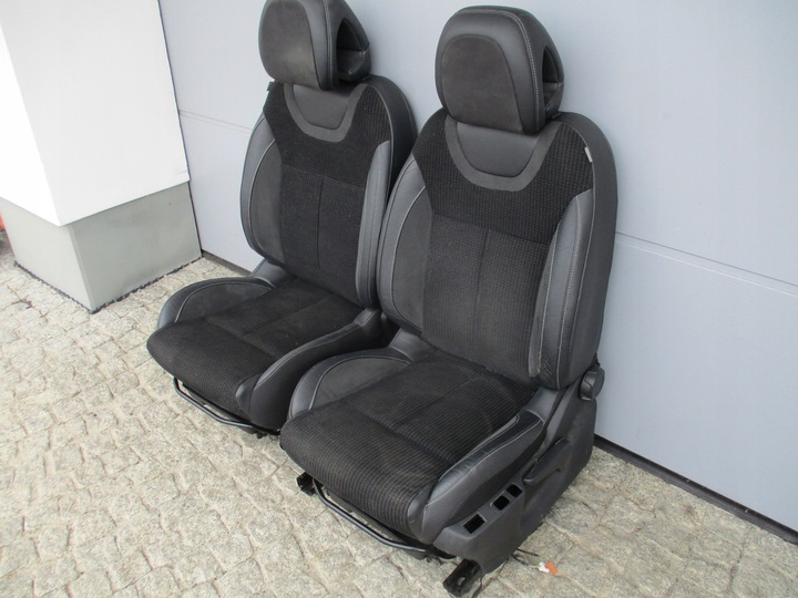 фото №7, Citroen c4 b7 10-18 сидіння сидіння диван напівшкіра з підігрівом масажі