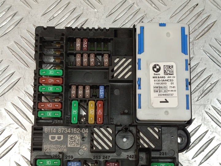 фото №7, Bmw g20 g21 g42 модуль коробка предохранителей распределитель тока зад 8734162