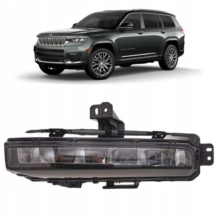 фото №1, Галоген led лівий jeep grand cherokee wl 2021 2022 2023 2024 2025