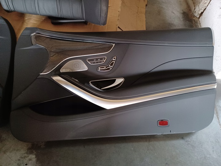 фото №9, Mercedes s клас w217 6.3s amg сидіння обшивки засіб салон