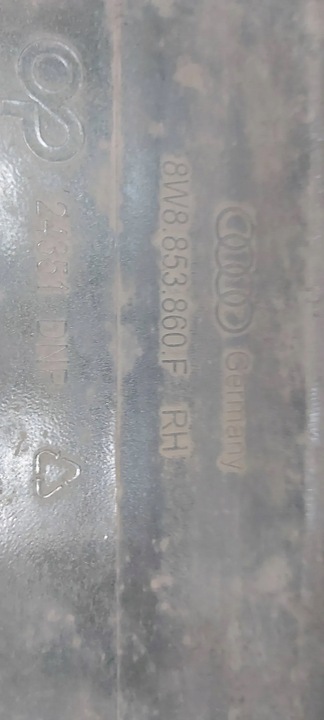 фото №5, Планка порогова накладка права audi a5 s-line 8w 8w8853860f