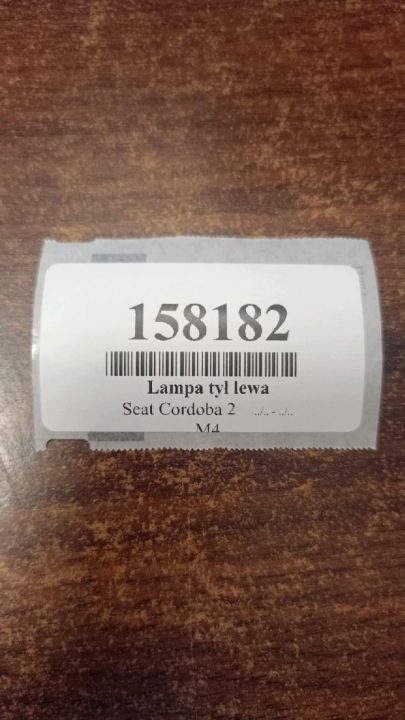 фото №10, Seat cordoba ii фара левое зад 6l5945095a