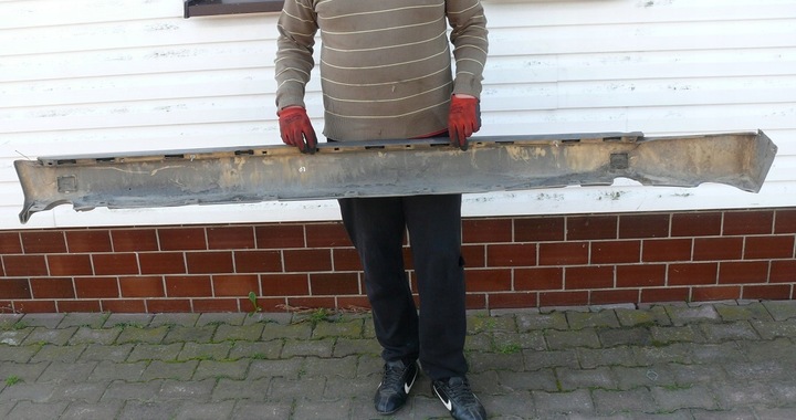 фото №6, Планка накладка порога пороговая левая mercedes w140