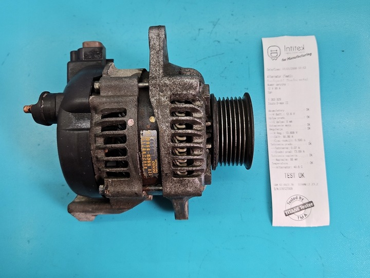 фото №1, Тест генератор d-max ii 104210-9960 2.5 crdi