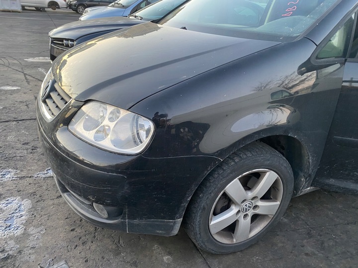 фото №5, Vw touran i lc9x kpl перед капот бампер лампи eur крила pas