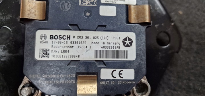 фото №10, Jeep grand cherokee wk2 2016 2017 2018 радар датчик скорости