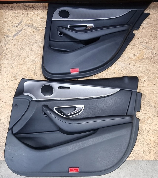 фото №10, Mercedes w213 універсал сидіння підігрів диван зад обшивки біла nić шкіра комплект