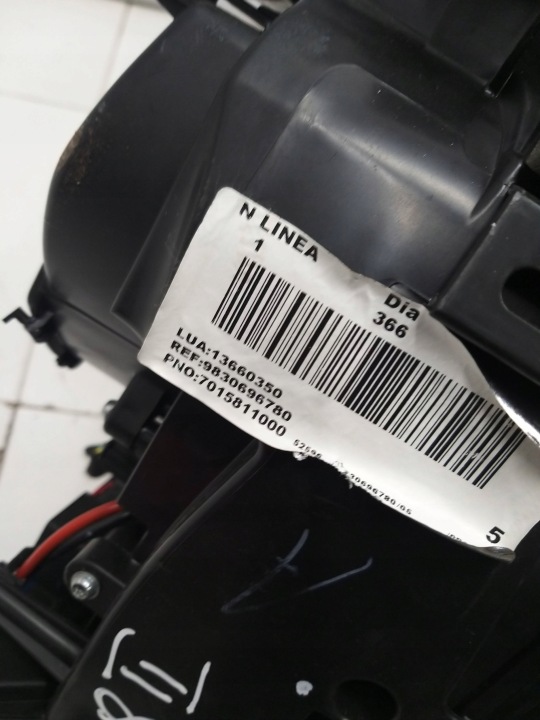 фото №5, Peugeot 2008 ii 19r подання повітря  обігрівач комплектна європа 9830696780