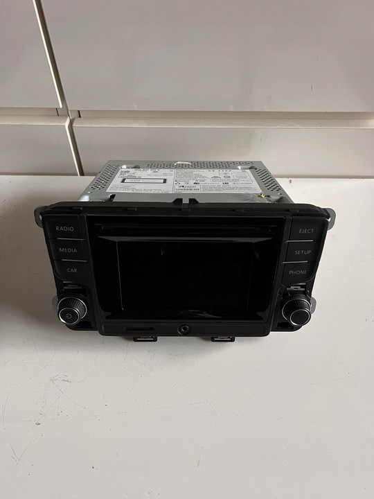 фото №1, Дисплей нове радіо екран vw polo v 6c 6c0035869b